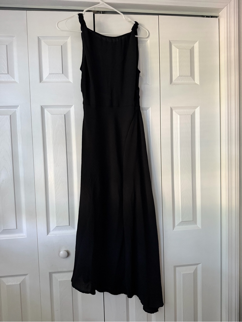 Mango Black Maxi Slip Dress - Picture 2 of 4